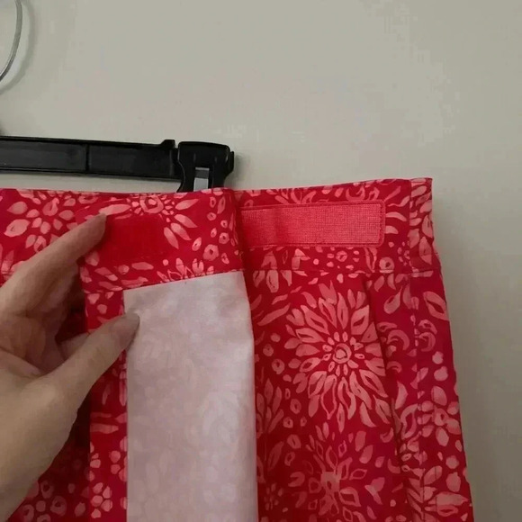 RipSkirt Hawaiian Red Floral Skirt Adjustable Wrap Beach Athletic Tropical XXL - Picture 4 of 7